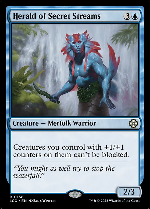 Heraldo de los arroyos secretos — The Lost Caverns of Ixalan Commander