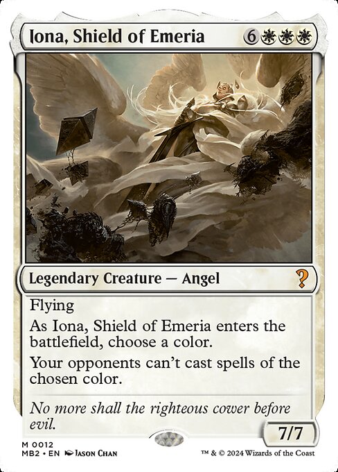 Iona, Escudo de Emeria — Mystery Booster 2