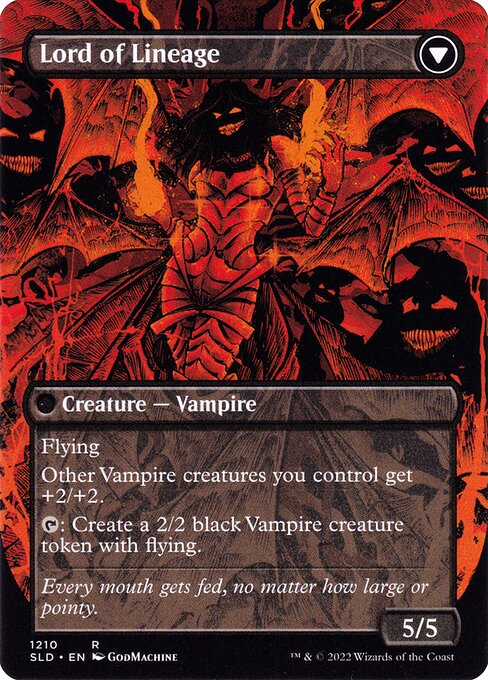 Bloodline Keeper // Lord of Lineage (cara trasera)