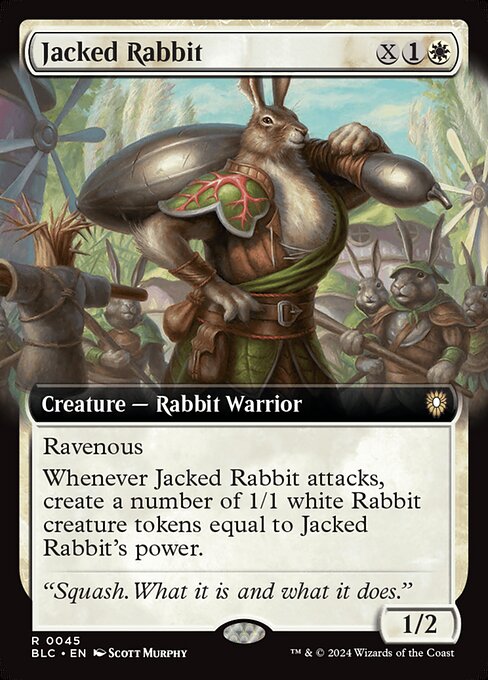 Carta Conejo duro de roer — Bloomburrow Commander · BLC · #45
