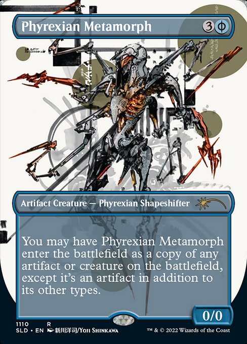 Carta Metamorfo pirexiano — Secret Lair Drop · SLD · #1110