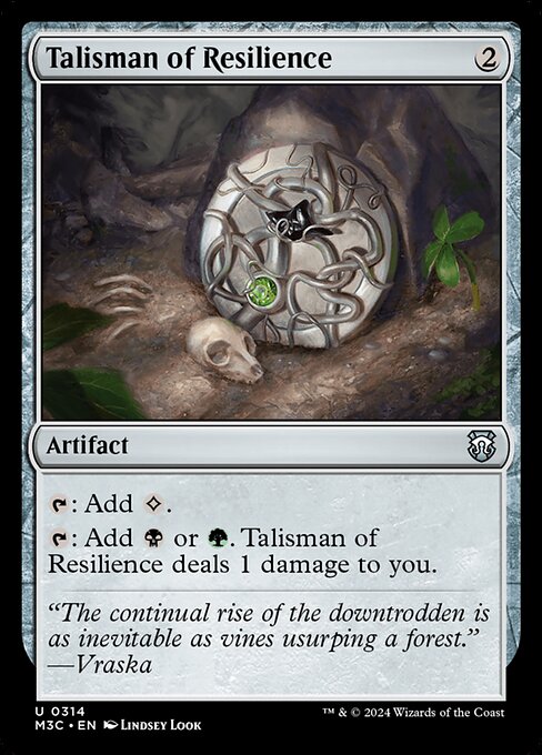Talismán de resiliencia — Modern Horizons 3 Commander