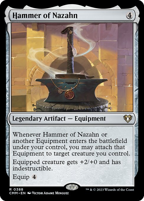 Martillo de Nazahn — Commander Masters