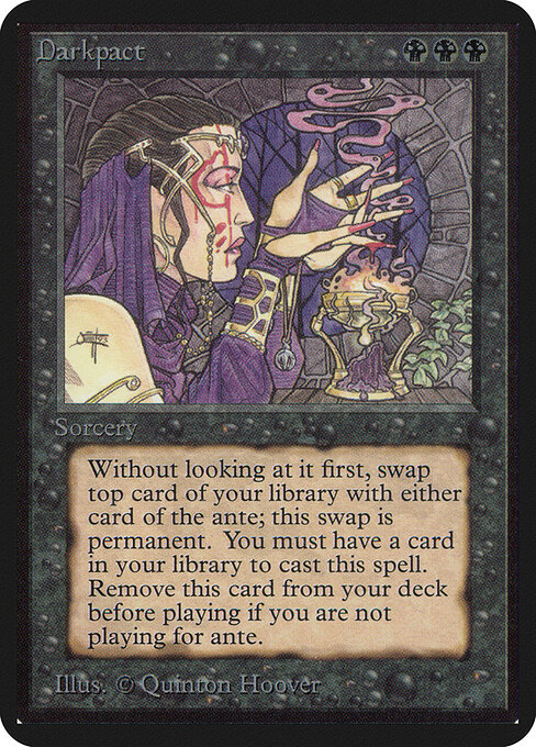 Carta Darkpact — Limited Edition Alpha · LEA · #99