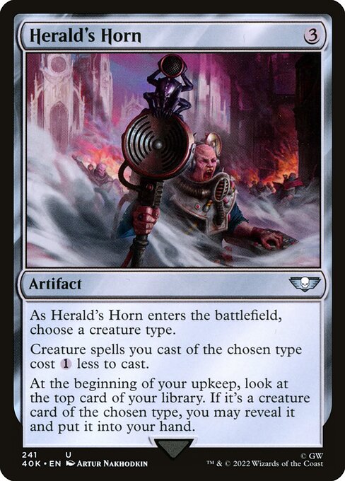 Cuerno del heraldo — Warhammer 40,000 Commander