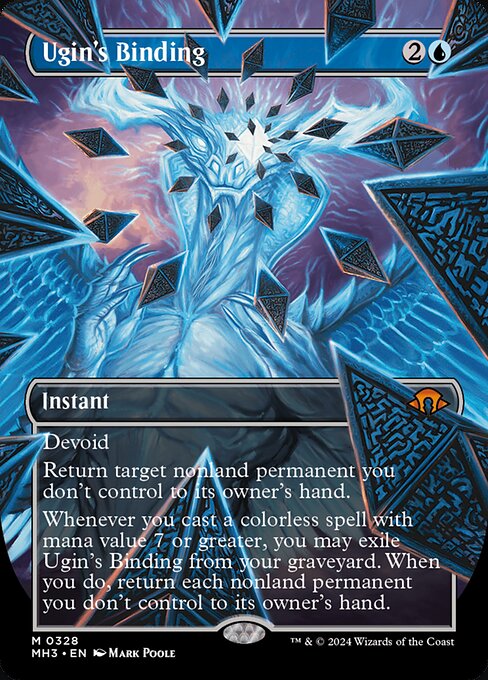 Carta Reclusión de Ugin — Modern Horizons 3 · MH3 · #328