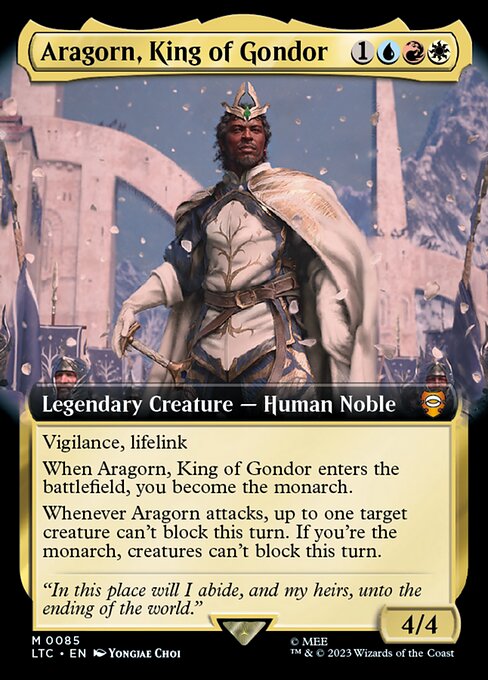 Aragorn, rey de Gondor — Tales of Middle-earth Commander