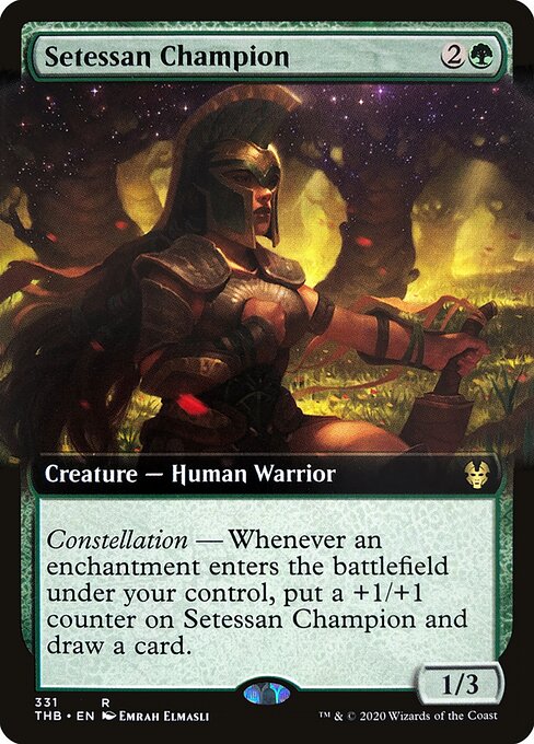 Carta Campeona setessana — Theros Beyond Death · THB · #331