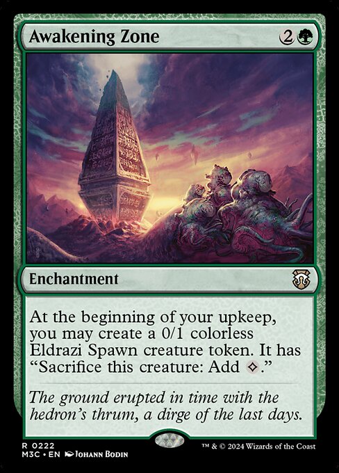 Carta Zona del despertar — Modern Horizons 3 Commander · M3C · #222