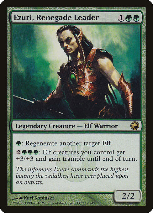 Ezuri, líder renegado — Scars of Mirrodin