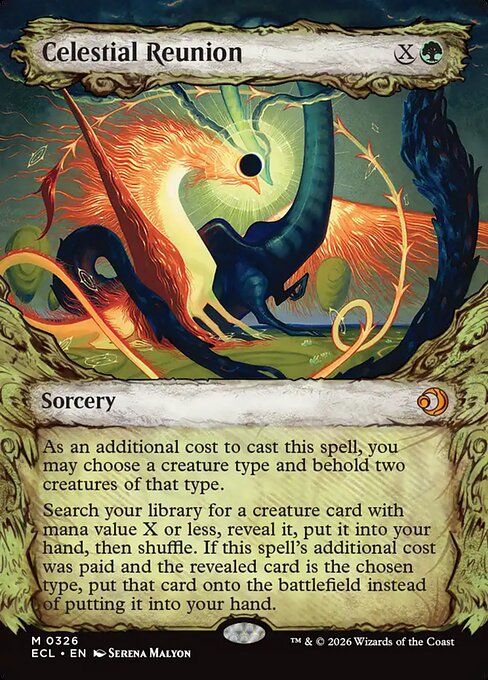 Carta Reunión celestial — Lorwyn Eclipsed · ECL · #326