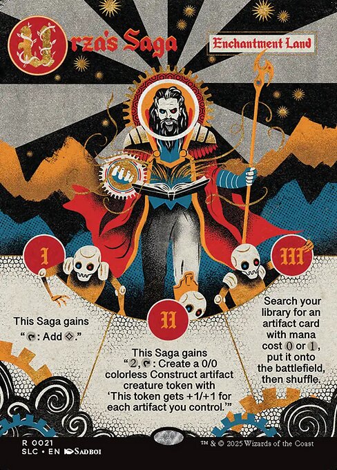 Carta La Saga de Urza — Secret Lair Countdown · SLC · #21