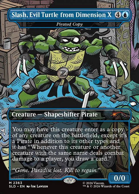 Copia pirata — Secret Lair Drop