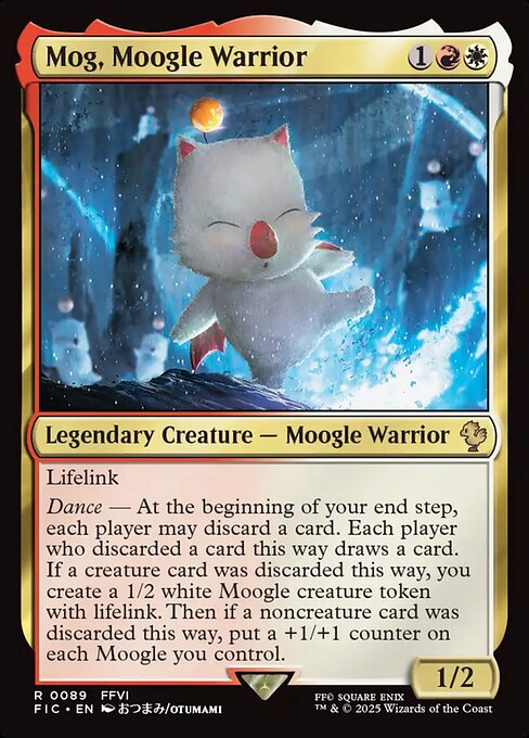 Carta Mog, guerrero moguri — Final Fantasy Commander · FIC · #89