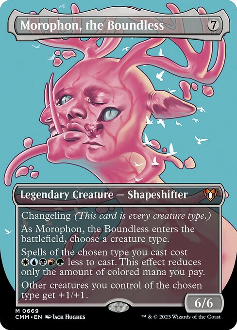 Carta Morophon, el Ilimitado — Commander Masters · CMM · #669