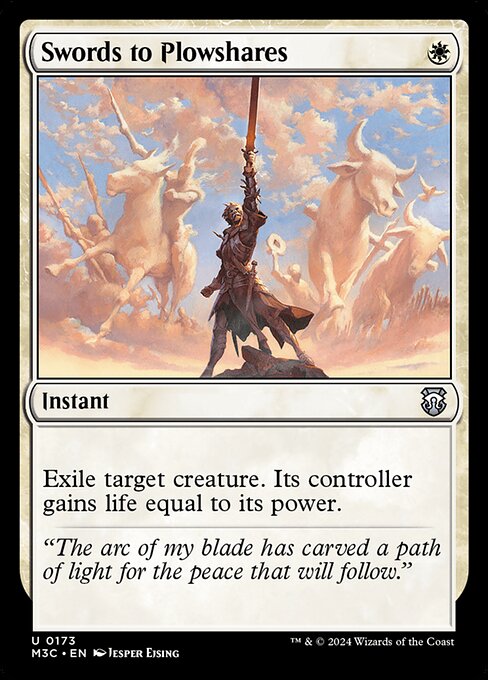Espadas en guadañas — Modern Horizons 3 Commander