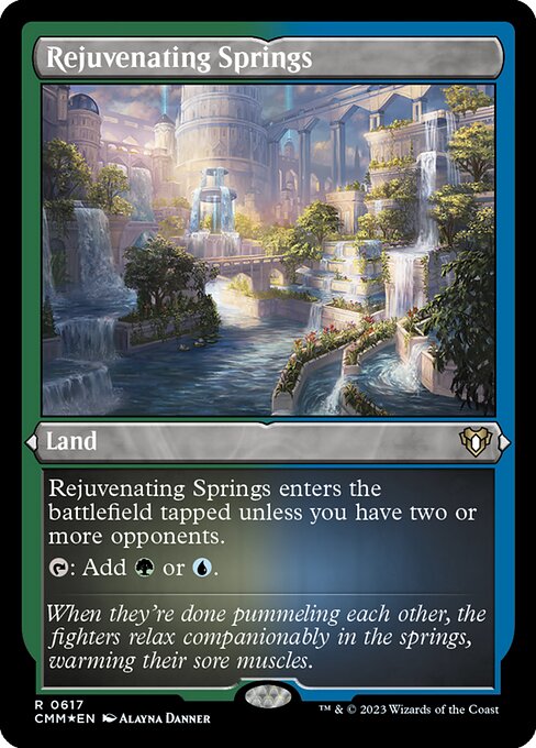 Manantiales rejuvenecedores — Commander Masters