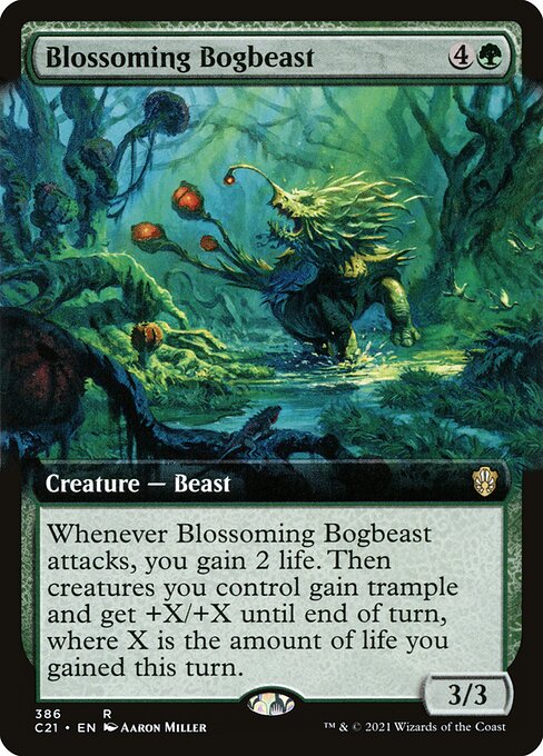 Bestia cenagosa floreciente — Commander 2021