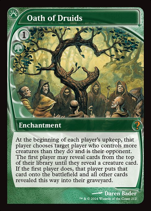 Juramento de druidas — Mystery Booster 2