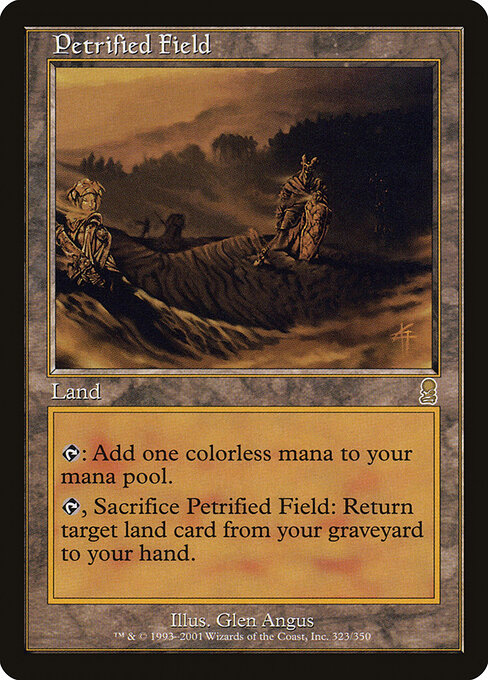 Carta Campo petrificado — Odyssey · ODY · #323