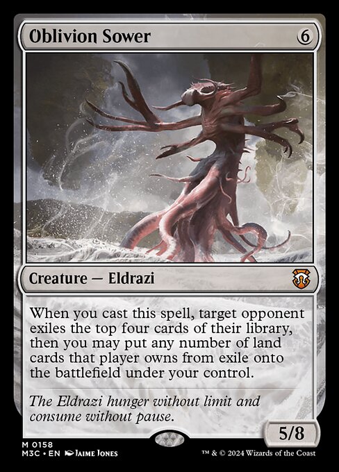 Carta Sembrador del olvido — Modern Horizons 3 Commander · M3C · #158