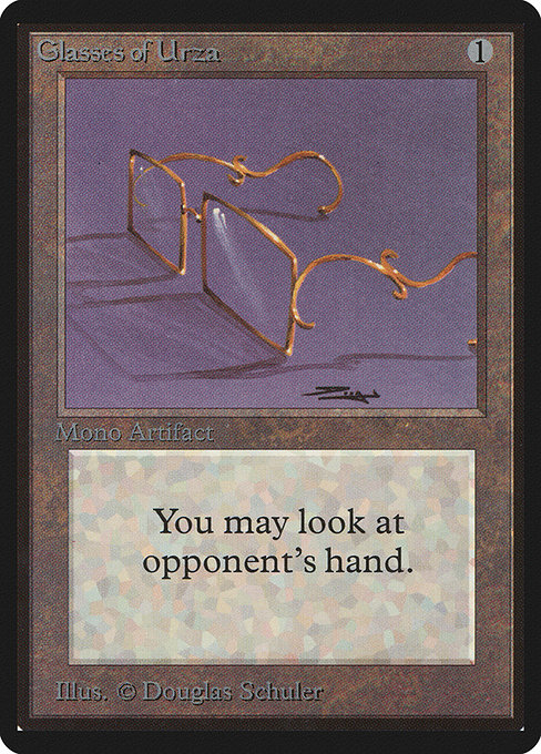 Anteojos de Urza — Limited Edition Beta