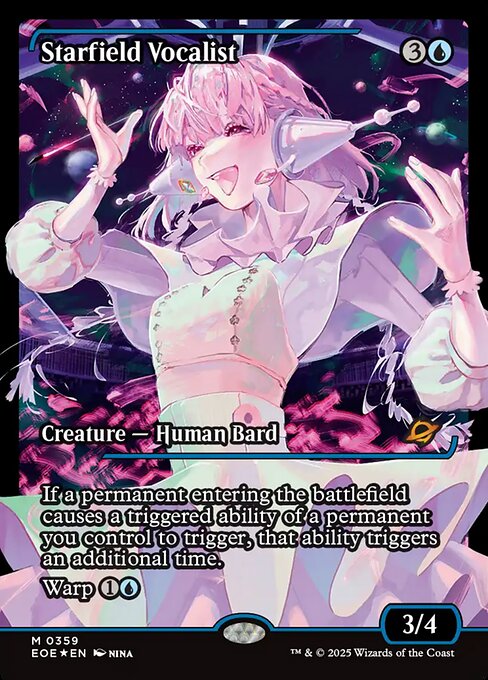 Carta Vocalista del campo estelar — Edge of Eternities · EOE · #359