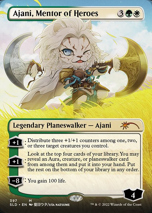 Ajani, mentor de héroes — Secret Lair Drop