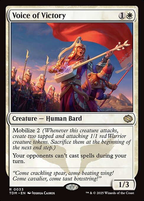 Voz de la victoria — Tarkir: Dragonstorm