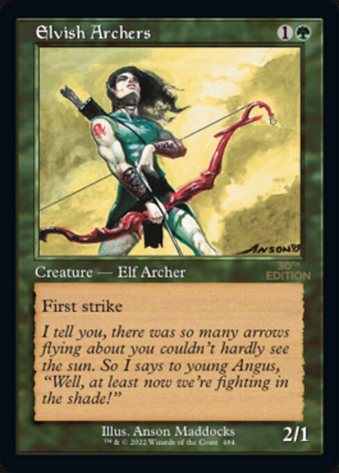 Arqueros élficos — 30th Anniversary Edition