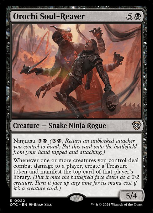 Carta Desgarralmas orochi — Outlaws of Thunder Junction Commander · OTC · #22