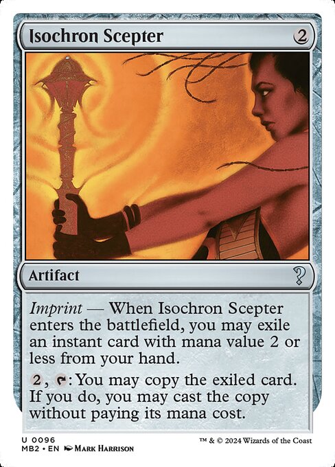 Cetro isócrono — Mystery Booster 2