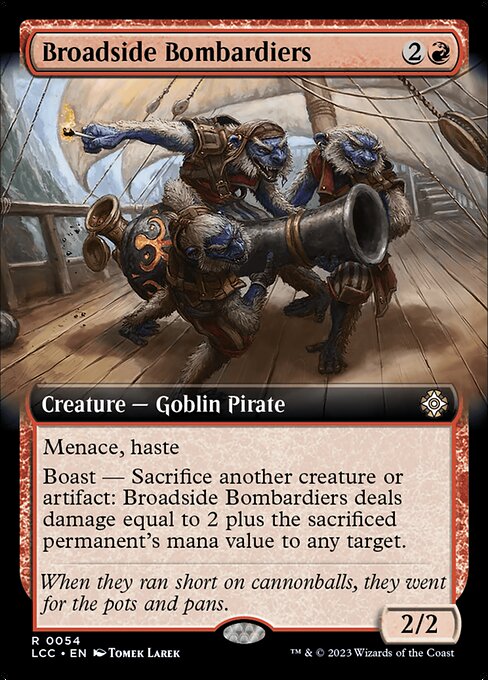 Bombarderos de andanadas — The Lost Caverns of Ixalan Commander