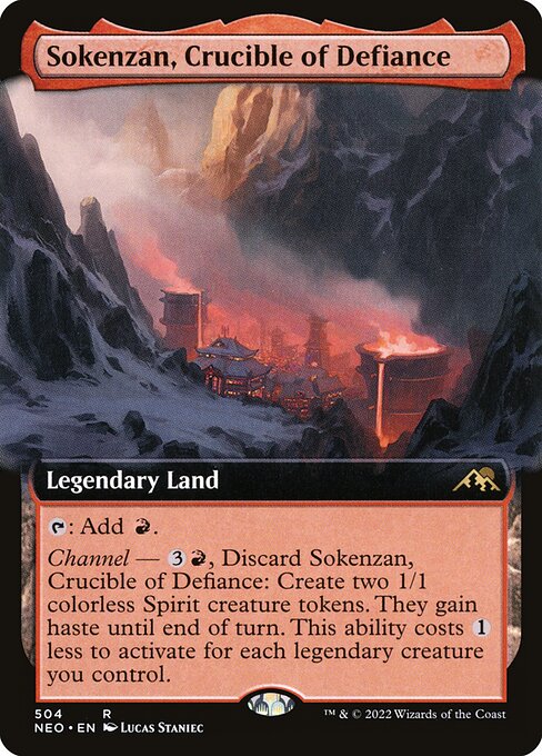 Sokenzan, origen de la resistencia — Kamigawa: Neon Dynasty