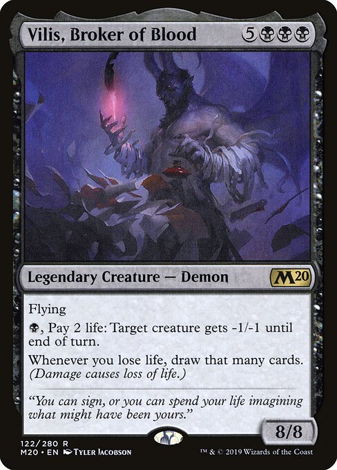 Vilis, especulador de sangre — Core Set 2020