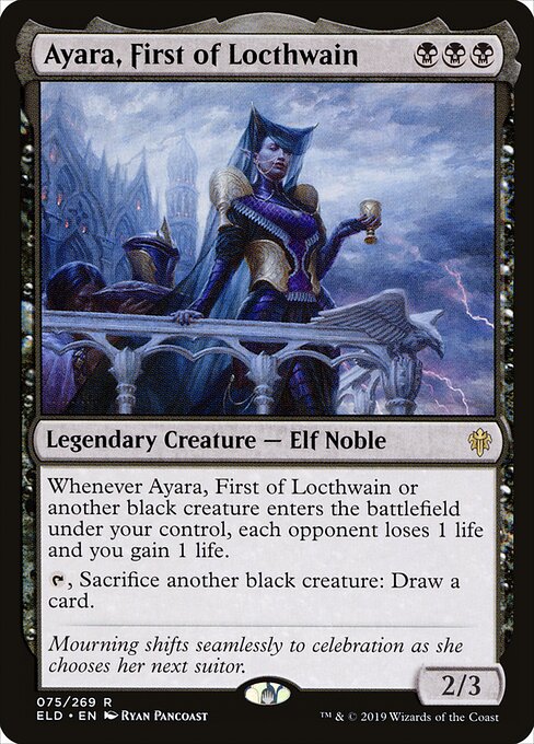 Ayara, la Primera de Nimboscuro — Throne of Eldraine