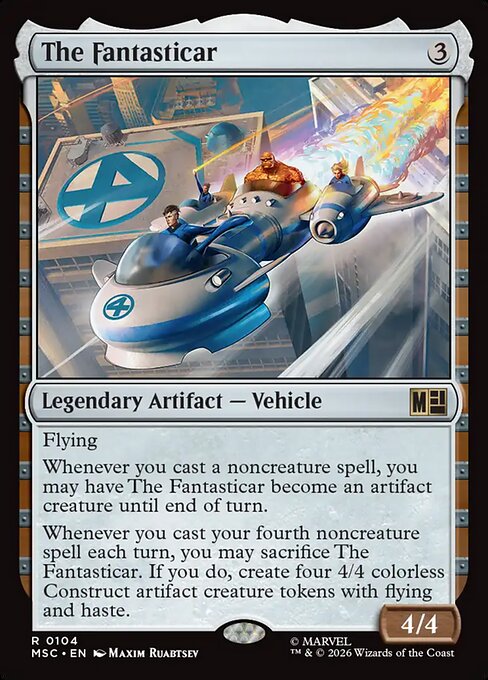 El Fantasticar — Marvel Super Heroes Commander