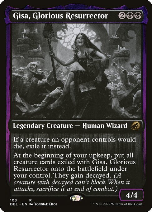 Gisa, resucitadora gloriosa — Innistrad: Double Feature