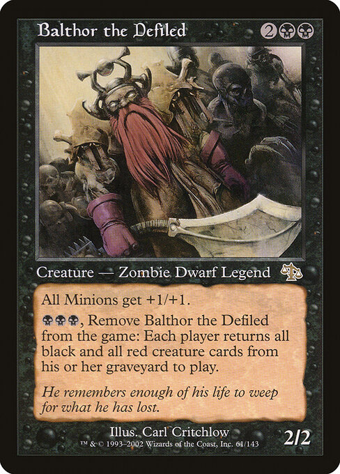Balthor el envilecido — Judgment