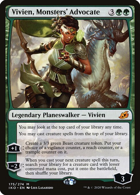 Vivien, defensora de los monstruos