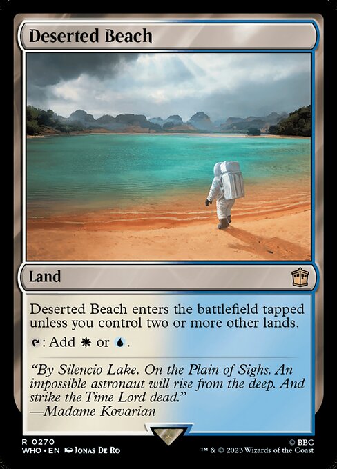 Playa desierta — Doctor Who