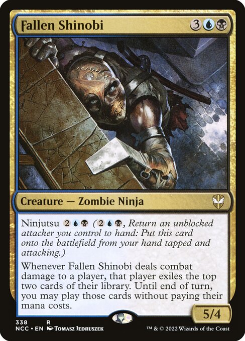 Shinobi caída — New Capenna Commander