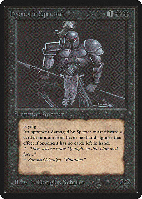 Espectro hipnótico — Limited Edition Beta