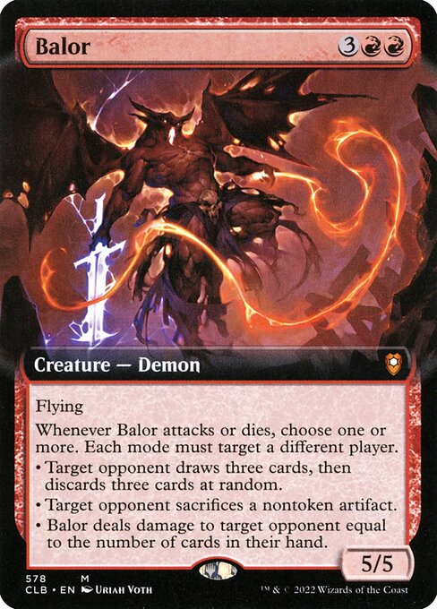 Balor — Commander Legends: Battle for Baldur's Gate