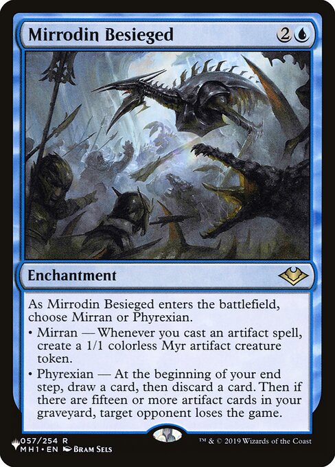 Carta Mirrodin sitiado — The List · PLST · #MH1-57