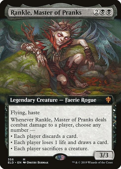 Rankle, Maestro de las Bromas — Throne of Eldraine