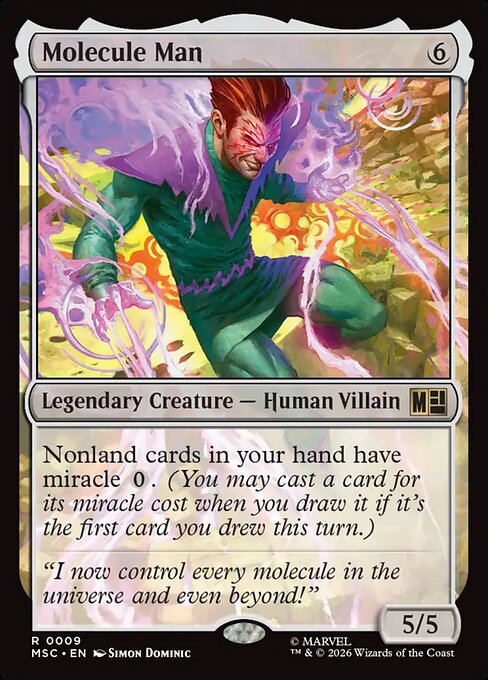 Hombre Molécula — Marvel Super Heroes Commander