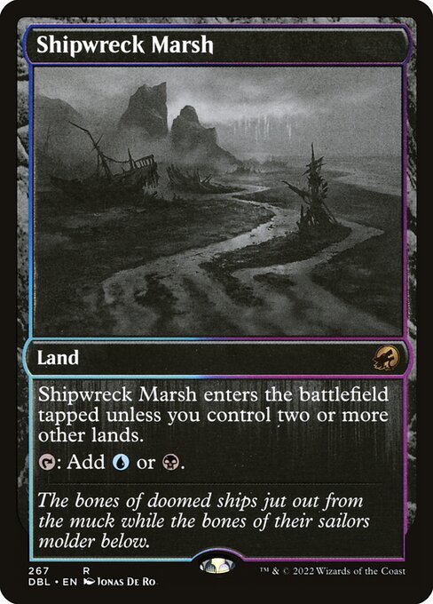 Carta Cenagal de naufragios — Innistrad: Double Feature · DBL · #267