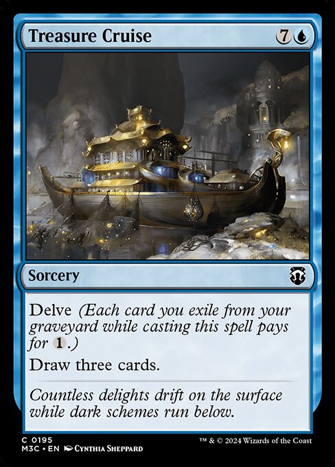 Carta Crucero del tesoro — Modern Horizons 3 Commander · M3C · #195