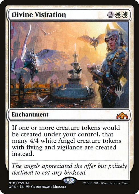 Visitación divina — Guilds of Ravnica Promos